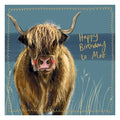 Happy birthday  to Moo Alex  Clark birthday card