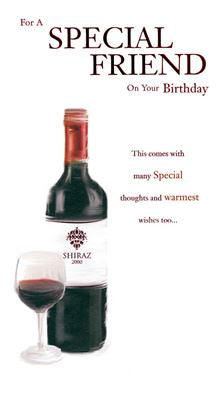 For a Special Friend on Your Birthday card