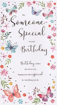 To Someone Special - Birthday card