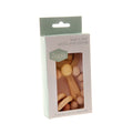 Blush - Wooden baby teether and rattle