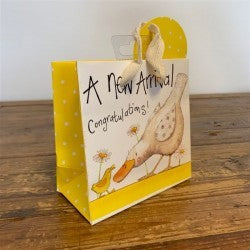 A New Arrival - Alex Clark medium gift bag