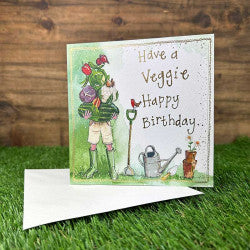 A VEGGIE Happy Birthday - Alex Clark cards
