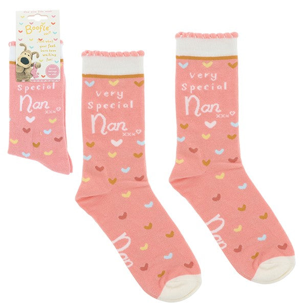 Special Nan Boofle socks