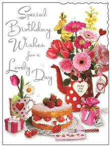 Special Birthday Wishes - Jonny Javelin card