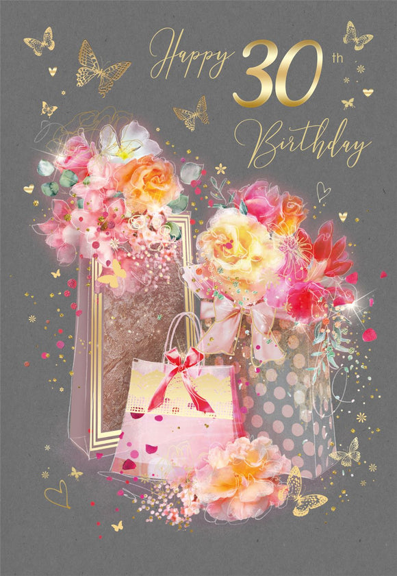 30th Birthday card