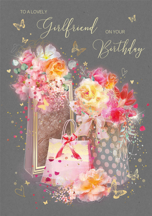 Amazing Girlfriend - birthday card