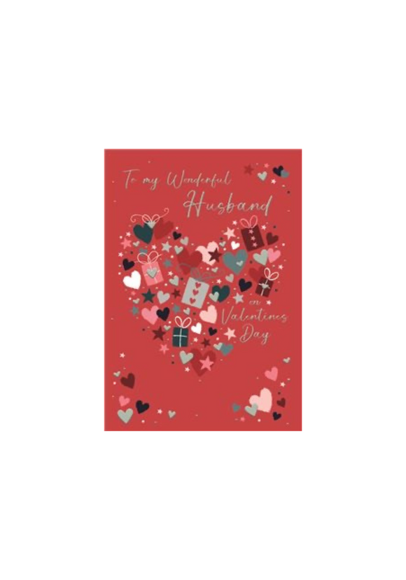 To my wonderful Husband - Valentine's Day card