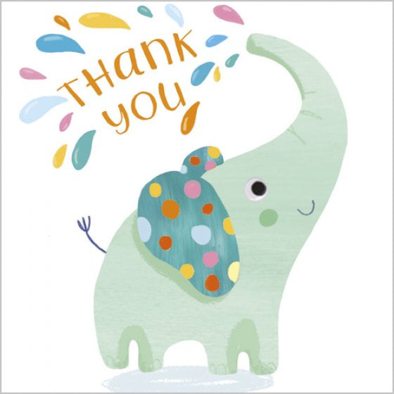 Pack of 6 mini- Notelets - Thank you