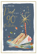 For a special Dad on your 90th Birthday card