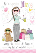 Special Niece - Birthday card