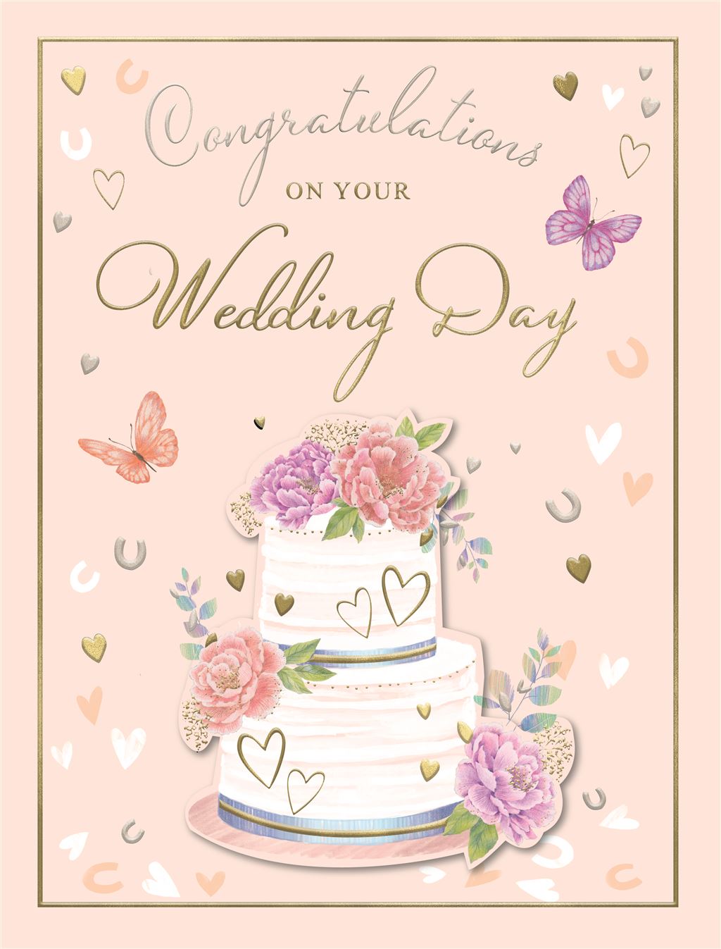 Wedding Day luxury card