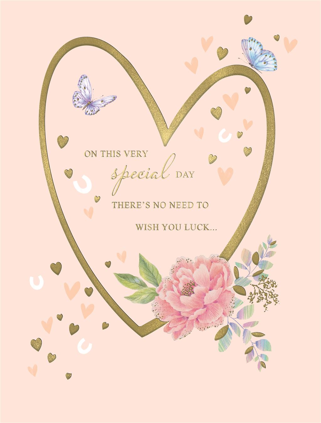 Wedding Day luxury card