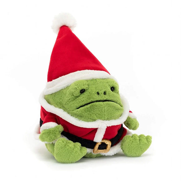 I am Santa Ricky Rain Frog - Jellycat London