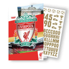 Personalised Liverpool football club birthday card