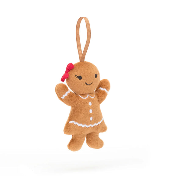 I am Festive Folly Gingerbread Ruby - Jellycat London