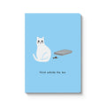 Think Outside the Box - Ken the Cat A5 Notebook