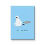 Think Outside the Box - Ken the Cat A5 Notebook