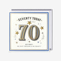 70 today no way!