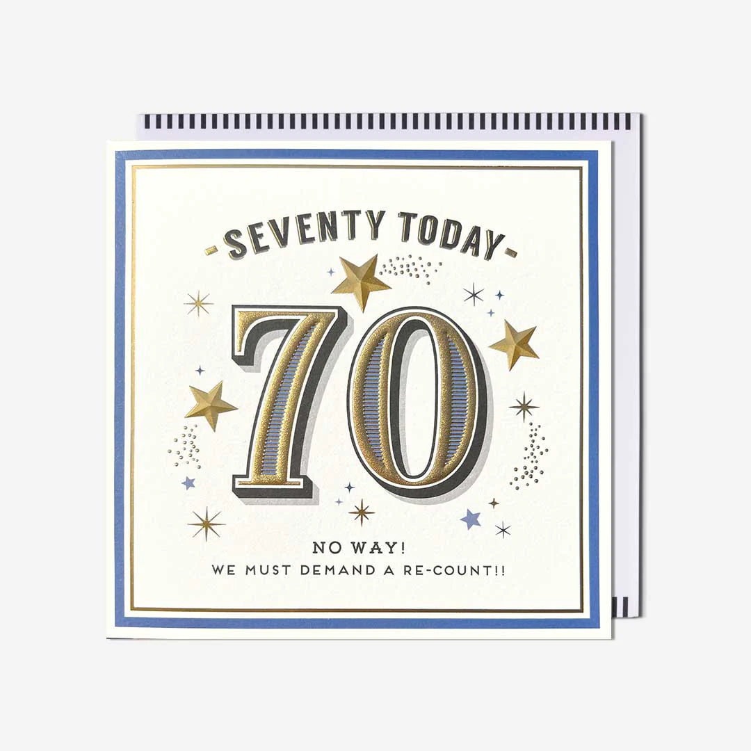 70 today no way!