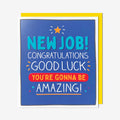 New Job congrats star - New Job. And