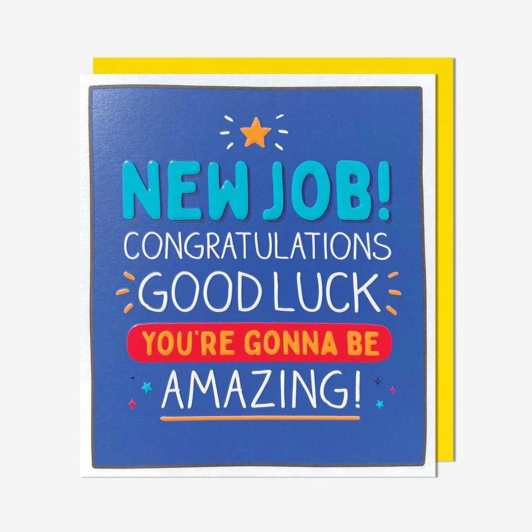 New Job congrats star - New Job. And