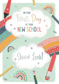 First day at your school card