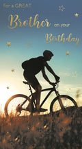 For a great brother, cycling birthday card