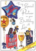 To my Special partner  - Jonny Javelin Birthday Card