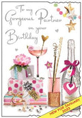 To my Gorgeous Partner  - Jonny Javelin Birthday card