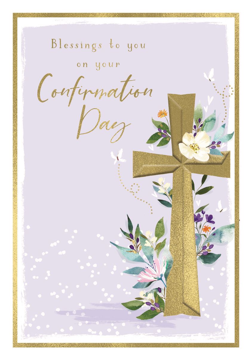 Blessings on your Confirmation card