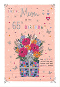 Wonderful Mum on Your 65th Birthday card
