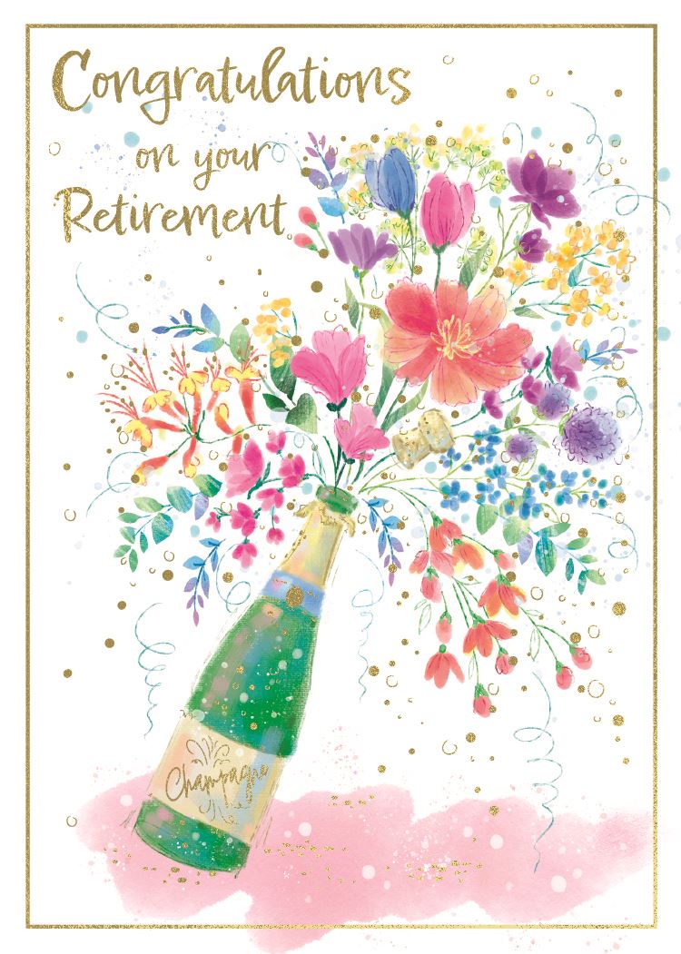 Congratulations, Retirement - card