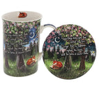 Fox Under The Moon Mug & Coaster Set – love