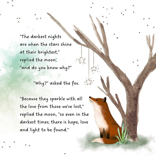 Fox Under The Moon Watching From The Stars Book