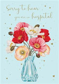 Sorry you are  In Hospital card