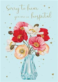 Sorry you are  In Hospital card