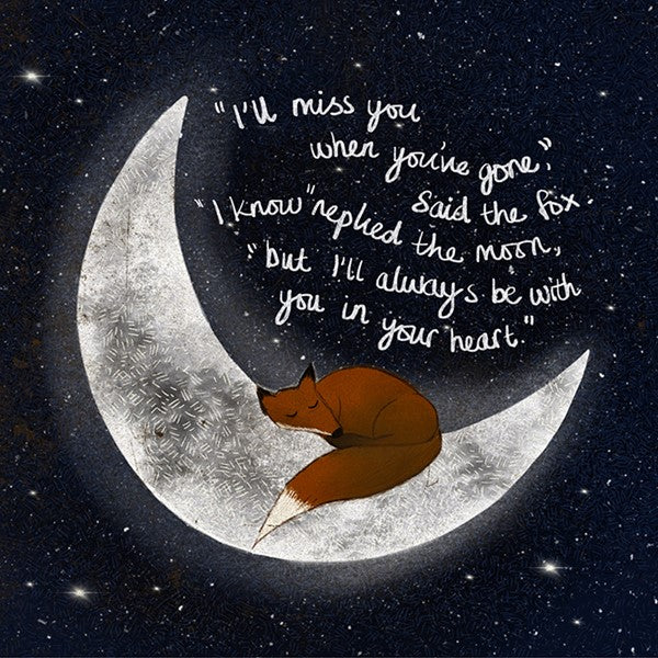 Fox Under The Moon A hug in a book