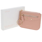 Ladies card & coin pink wallet