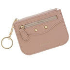 Ladies card & coin pink wallet