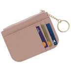 Ladies card & coin pink wallet