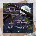 'Hang In There' - Greeting Card by Fox Under The Moon