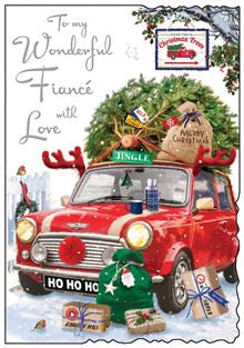 To my wonderful Fiance - Jonny Javelin Christmas card