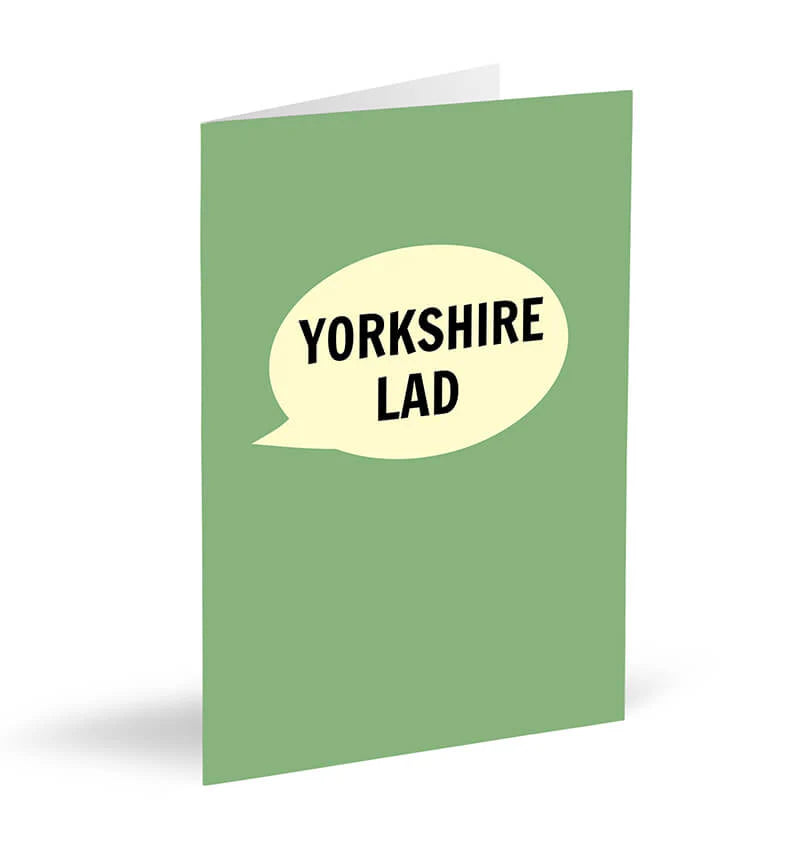 Yorkshire lad - Blank Card