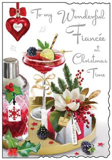 To my wonderful Fiancee - Jonny Javelin Christmas card