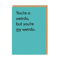 My weirdo -blank card