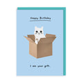 I am your gift -Ken the cat birthday card
