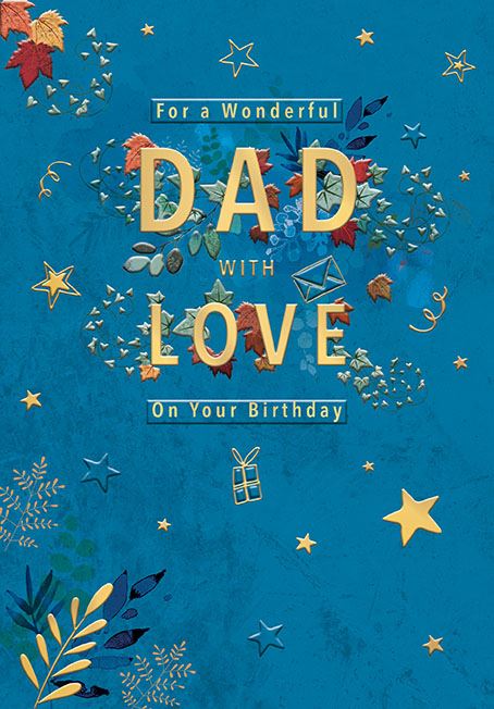Wonderful Dad - Birthday card