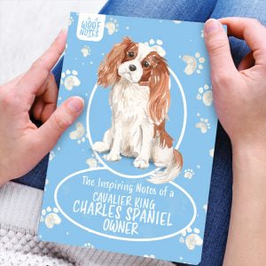 Cavalier King Charles spanielowner - Woof notes  Journal with lined pages