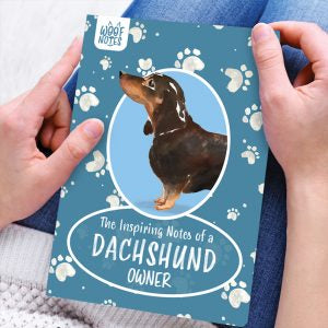 Dachshund owner - Woof notes  Journal with lined pages