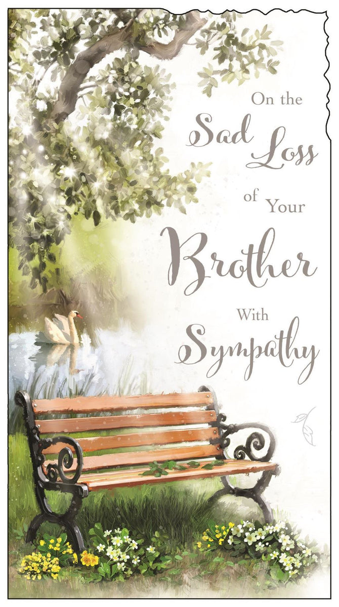 Sad loss of your brother - Jonny Javelin card – Nickery Nook